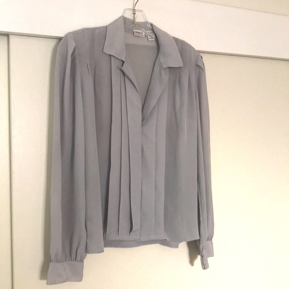 Grey blouse